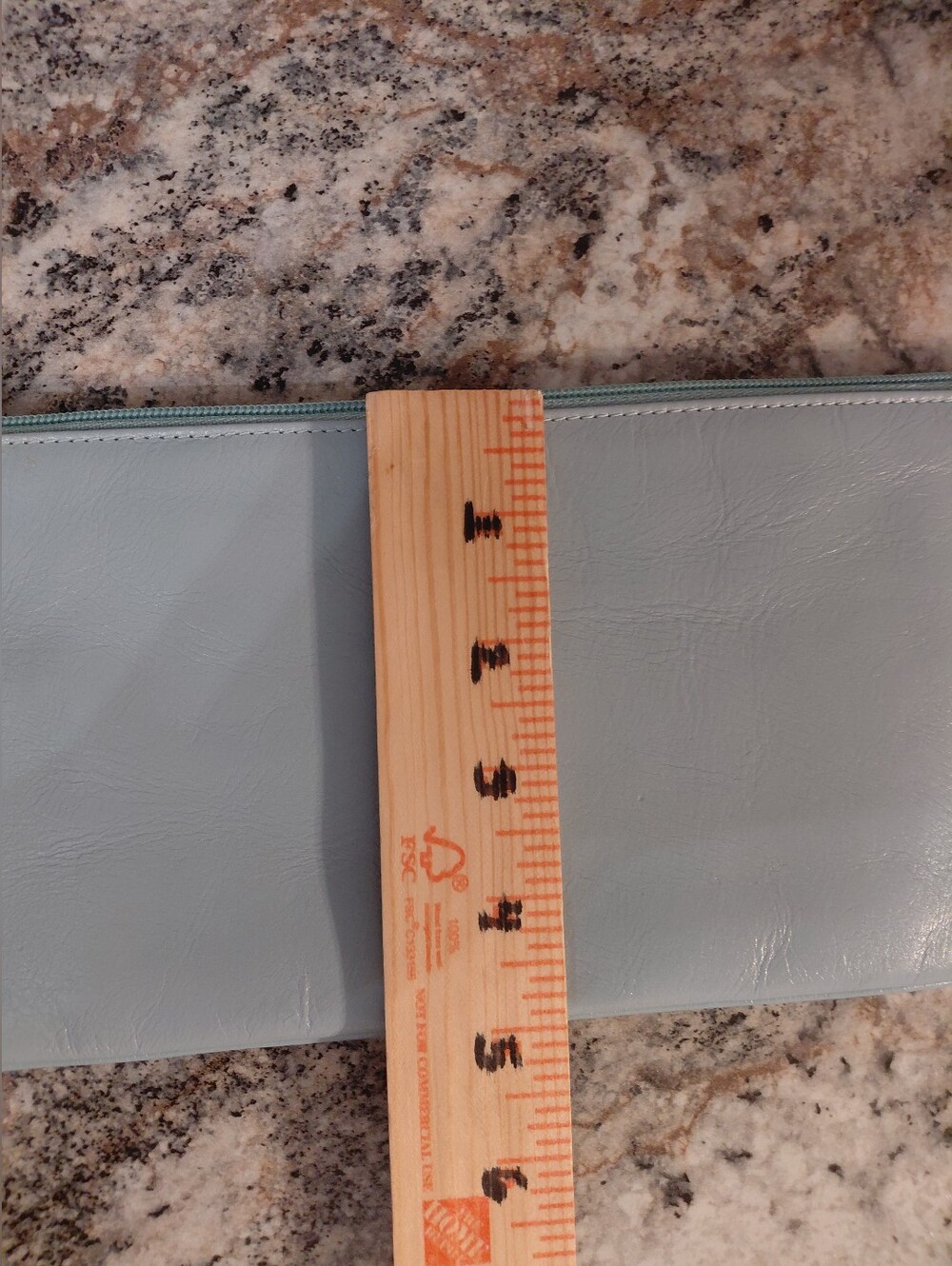 HOBO Light Blue Leather Wristlet Clutch - Picture 5 of 9